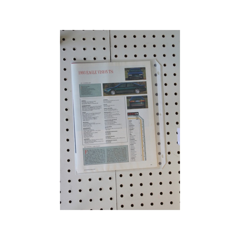 1993 Eagle Vision Magazine Clipping