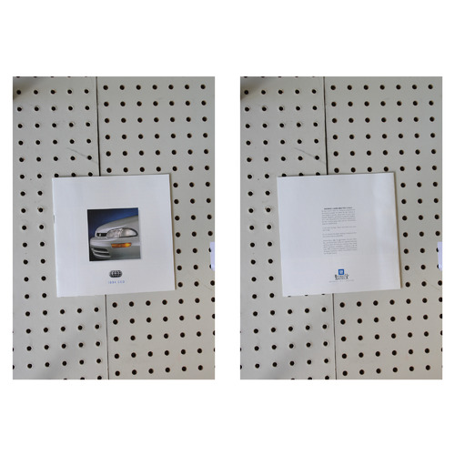 1994 Geo  Brochure Product Line-Up