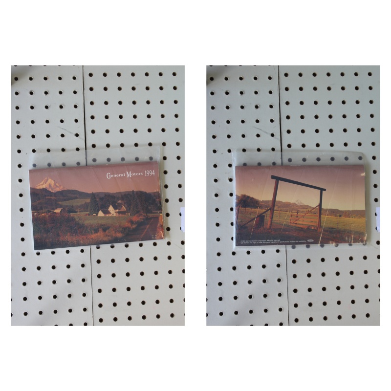 1994   Brochure General Motors Product Line-Up  75 Pages