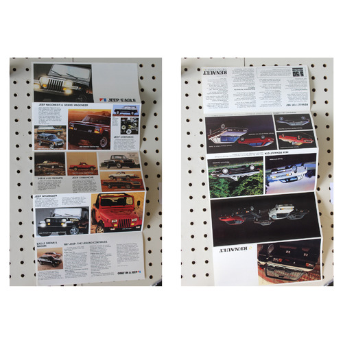 1987   Flyer(Accordian) Jeep Eagle Renault