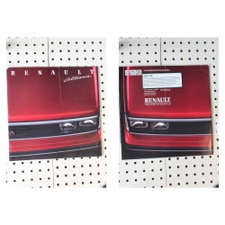 1986 Renault Alliance Brochure  21 Pages