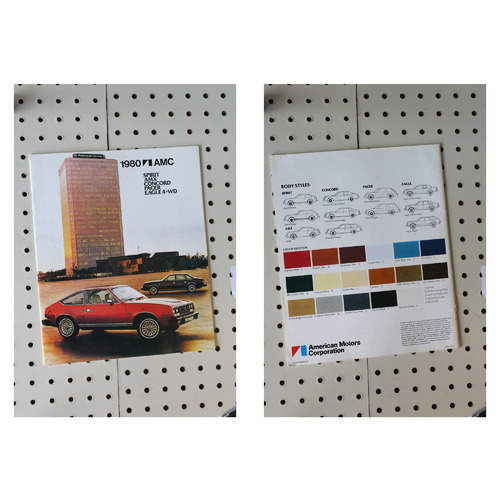 1980 AMC  Brochure Product Line-Up  27 Pages