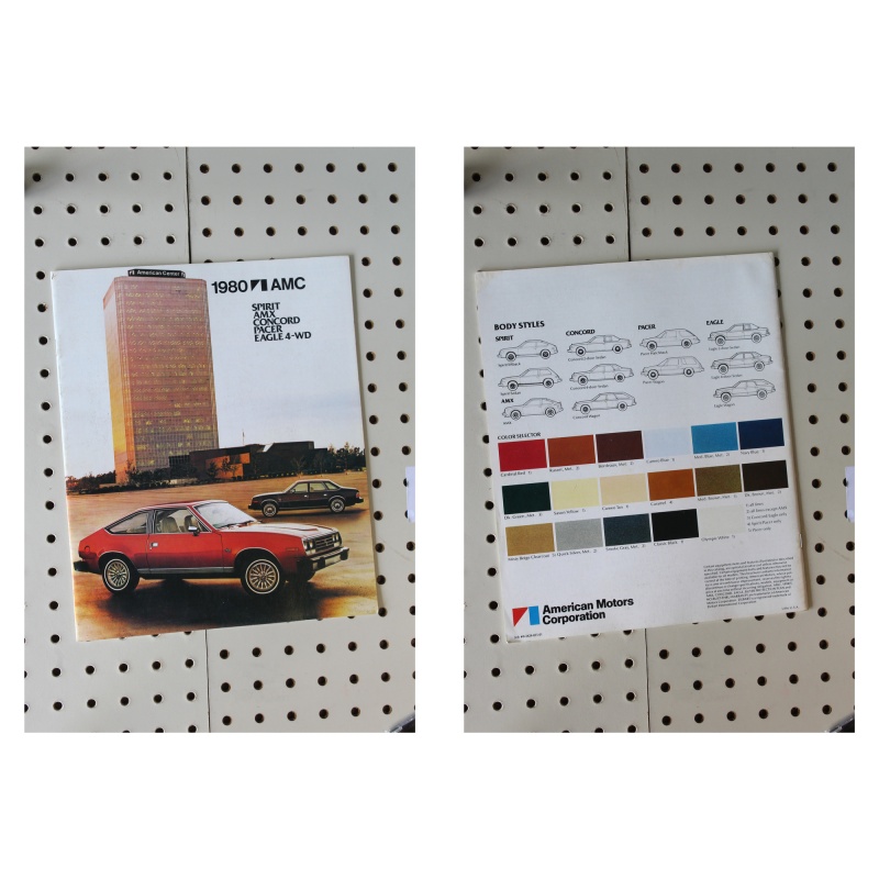 1980 AMC  Brochure Product Line-Up  27 Pages