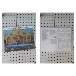 1977 AMC Matador Flyer(Single Page)