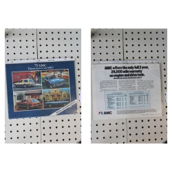 1977 AMC  Brochure Product Line-Up  15 Pages