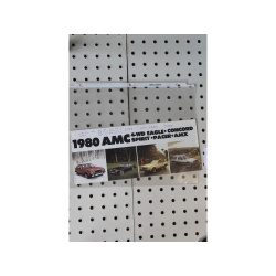 1980 AMC  Booklet Product Line-Up