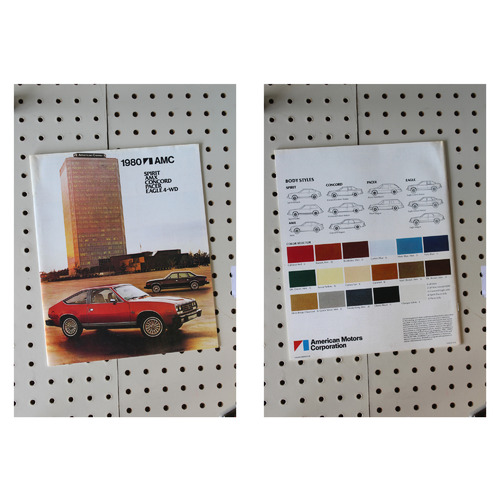 1980 AMC  Brochure Product Line-Up  27 Pages