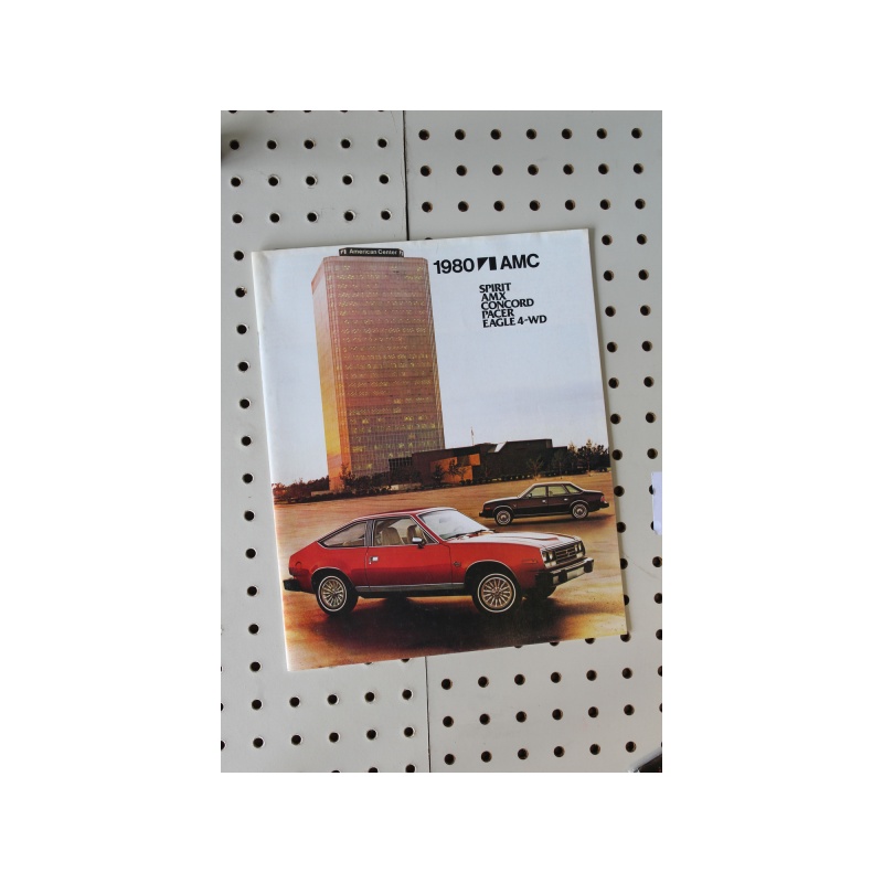 1980 AMC  Brochure Product Line-Up  27 Pages