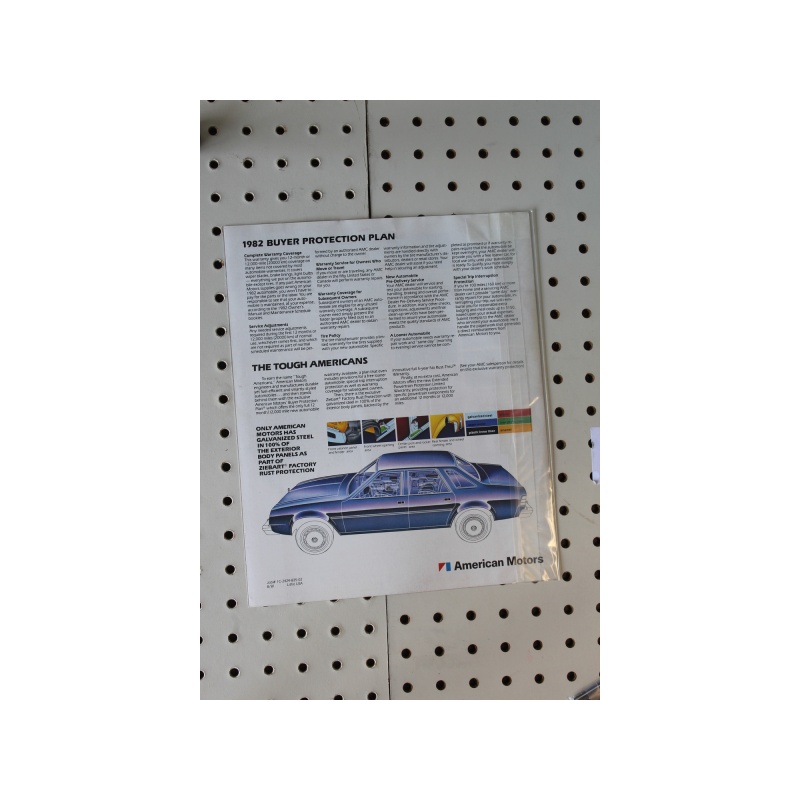 1982 AMC  Flyer(Bifold) Spirit - Concord