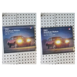 1983 AMC  Brochure Product Line-Up  27 Pages