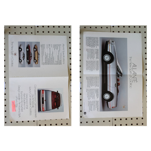 1991 Cadillac Allante Flyer(Bifold)