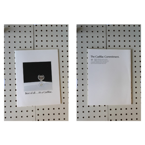 1982 Cadillac  Brochure Best of All Its Cadillac 36 Pages