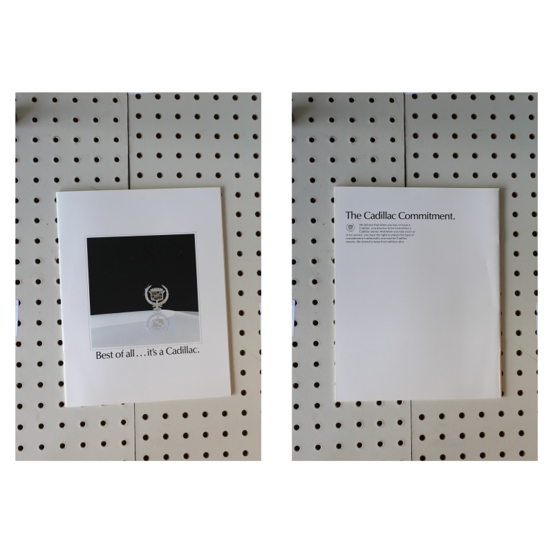 1982 Cadillac  Brochure Best of All Its Cadillac 36 Pages