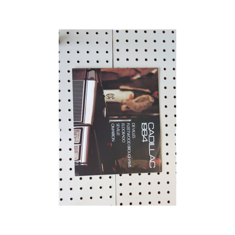 1984 Cadillac  Brochure Product Line-Up  14 Pages