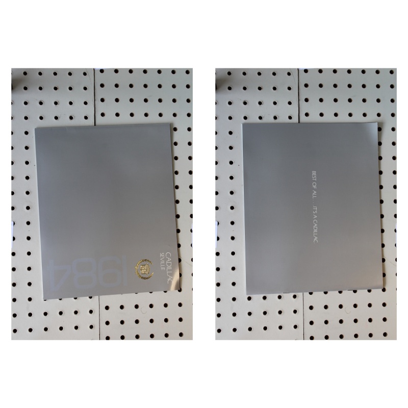 1984 Cadillac Seville Brochure  16 Pages