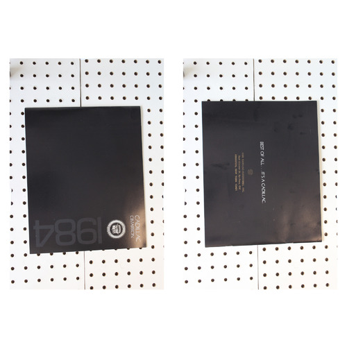 1984 Cadillac Cimarron Brochure  12 Pages