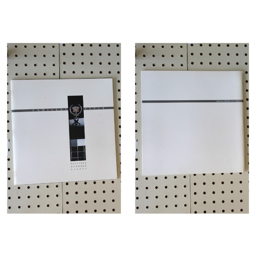 1990 Cadillac  Brochure Product Line-Up  79 Pages