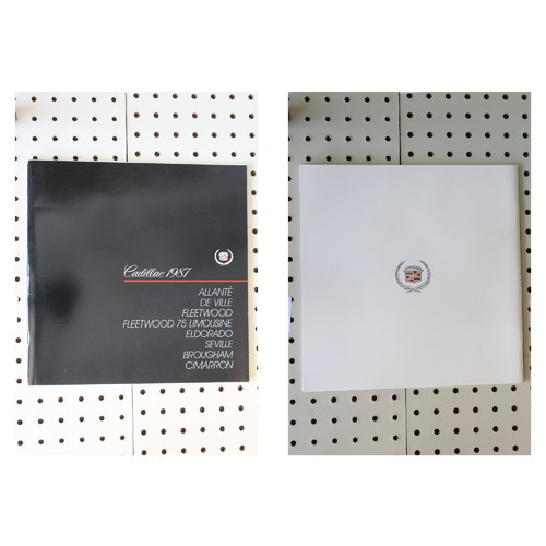 1987 Cadillac  Brochure Product Line-Up  72 Pages