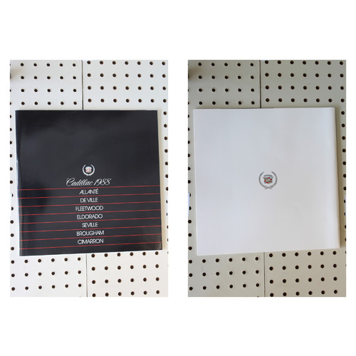 1988 Cadillac  Brochure Product Line-Up  72 Pages