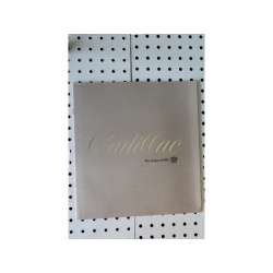 1976 Cadillac  Brochure DEALER BROCHURE "THE CHOICE OF 1976" ALL MODEL ACCESSORI