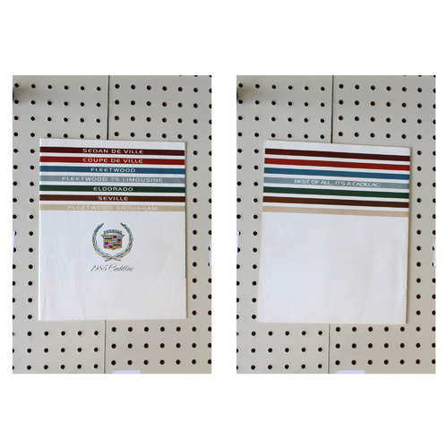 1985 Cadillac  Brochure Product Line-Up  23 Pages