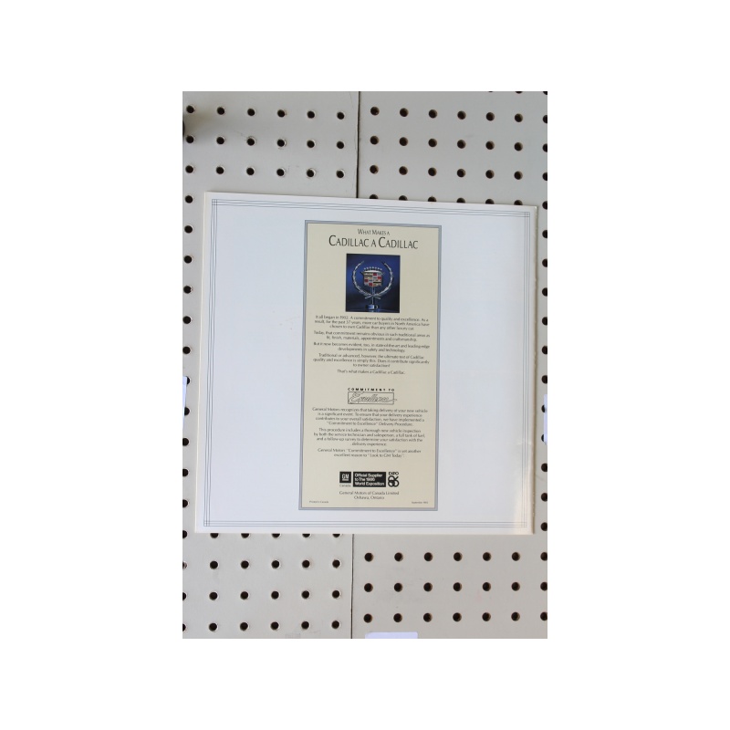 1986 Cadillac Fleetwood Brochure DeVille 11 Pages