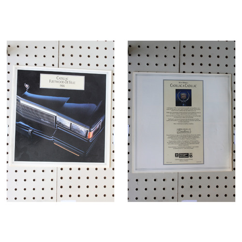 1986 Cadillac Fleetwood Brochure DeVille 11 Pages