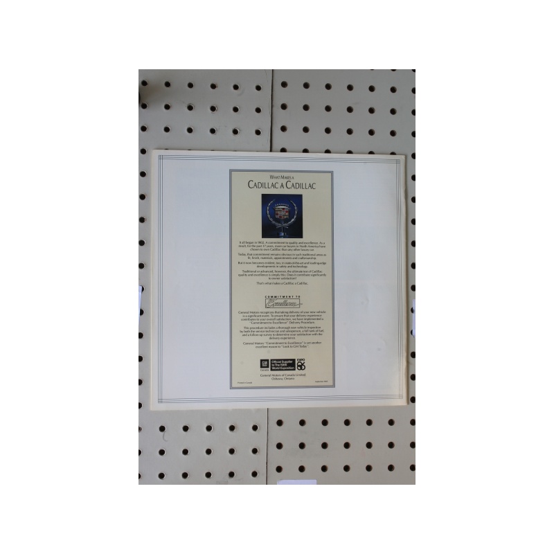 1986 Cadillac Fleetwood Brochure DeVille 11 Pages