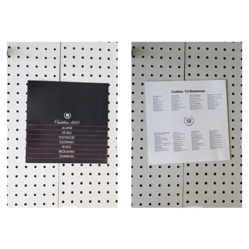 1988 Cadillac  Brochure Product Line-Up  16 Pages