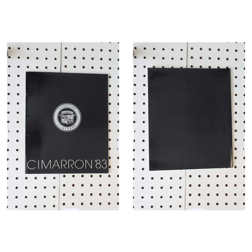 1983 Cadillac Cimarron Brochure  16 Pages