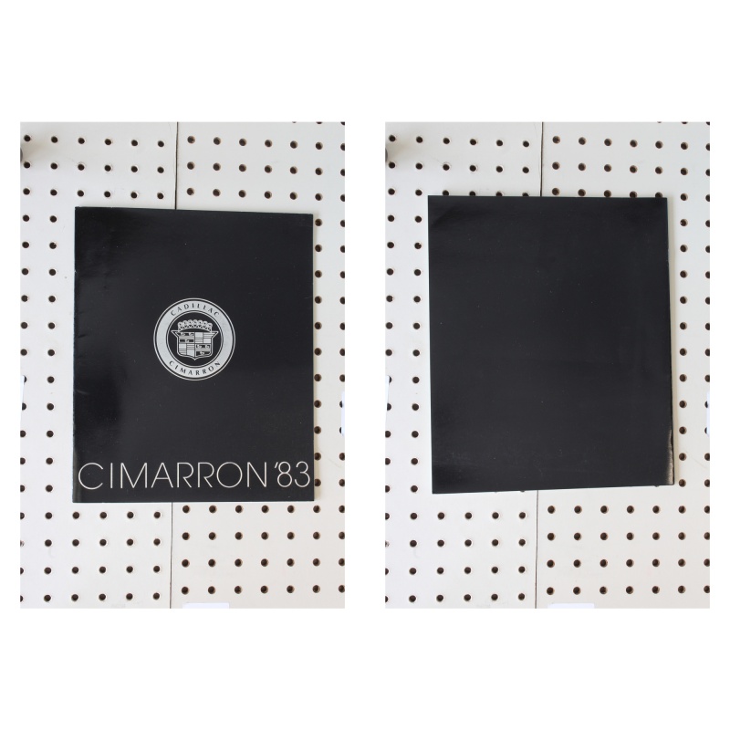 1983 Cadillac Cimarron Brochure  16 Pages