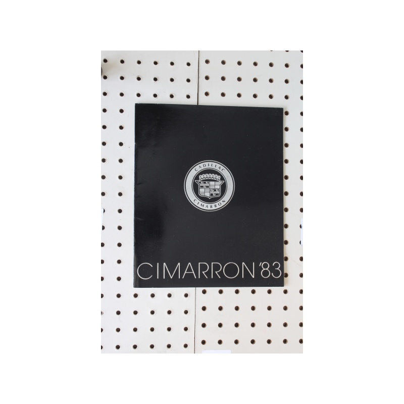 1983 Cadillac Cimarron Brochure  16 Pages