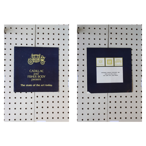 1979 Cadillac  Brochure Fisher Body sales brochure Eldorado Fleetwood Seville