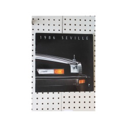 1986 Cadillac Seville Brochure  12 Pages