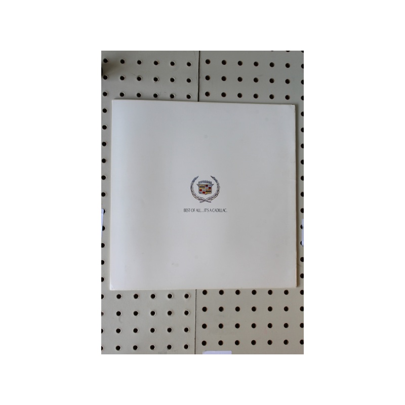 1986 Cadillac Seville Brochure  12 Pages