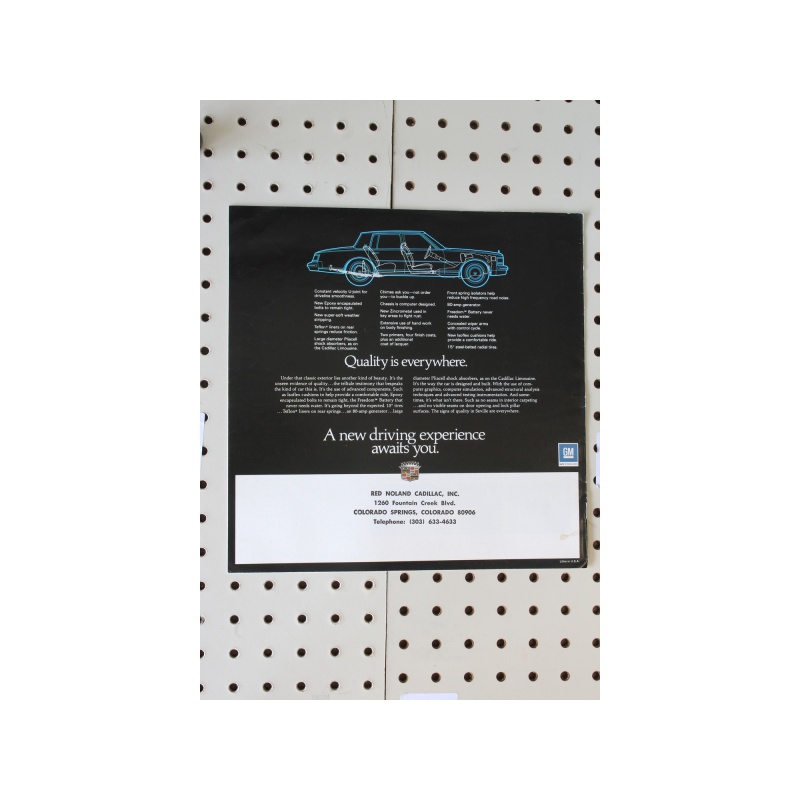 1976 Cadillac Seville Brochure