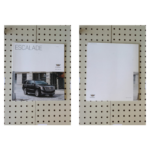 2017 Cadillac Escalade Brochure  47 Pages