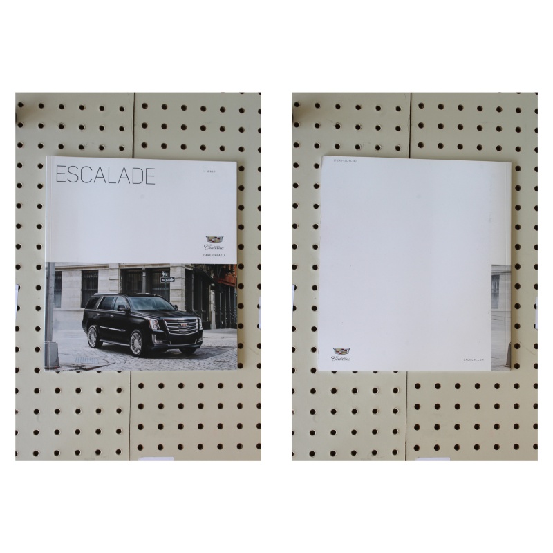2017 Cadillac Escalade Brochure  47 Pages