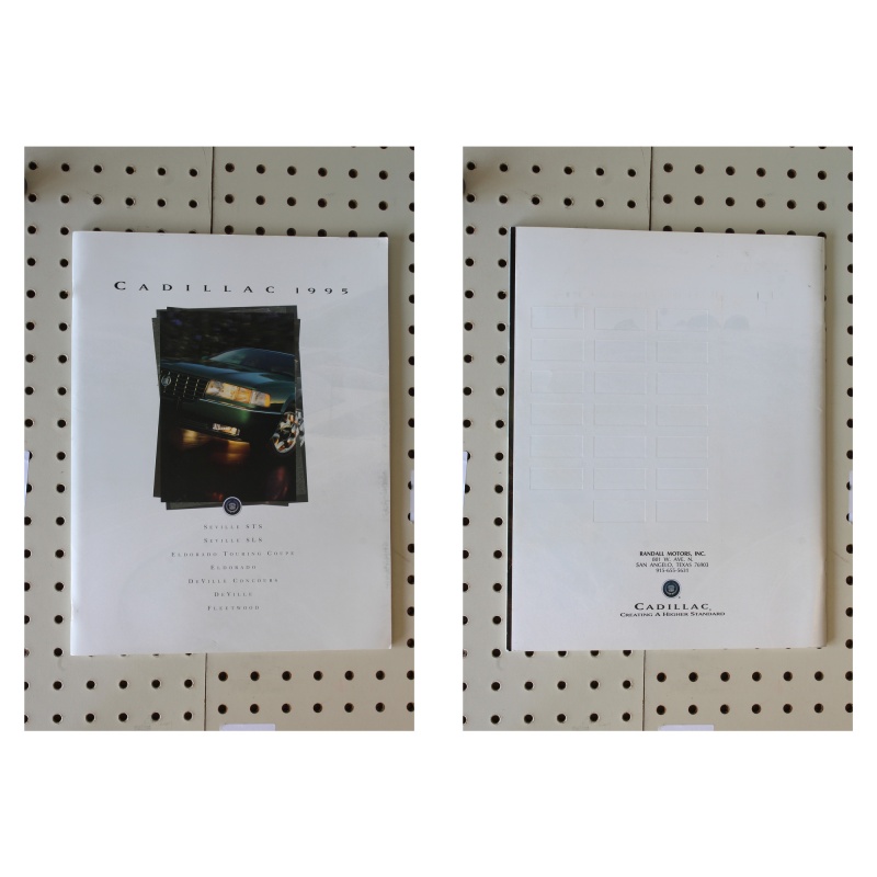 1995 Cadillac  Brochure Product Line-Up  68 Pages