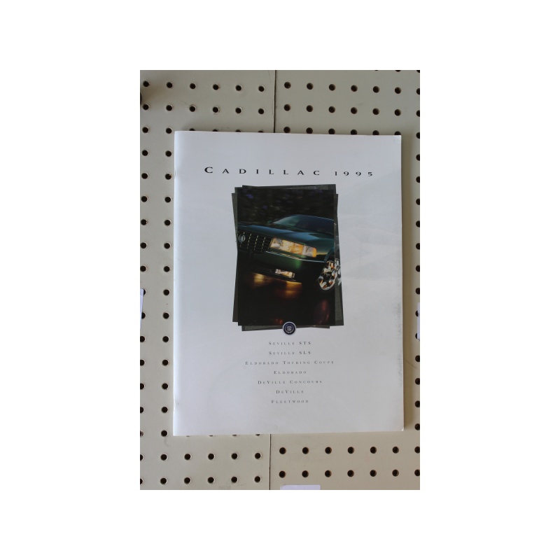 1995 Cadillac  Brochure Product Line-Up  68 Pages