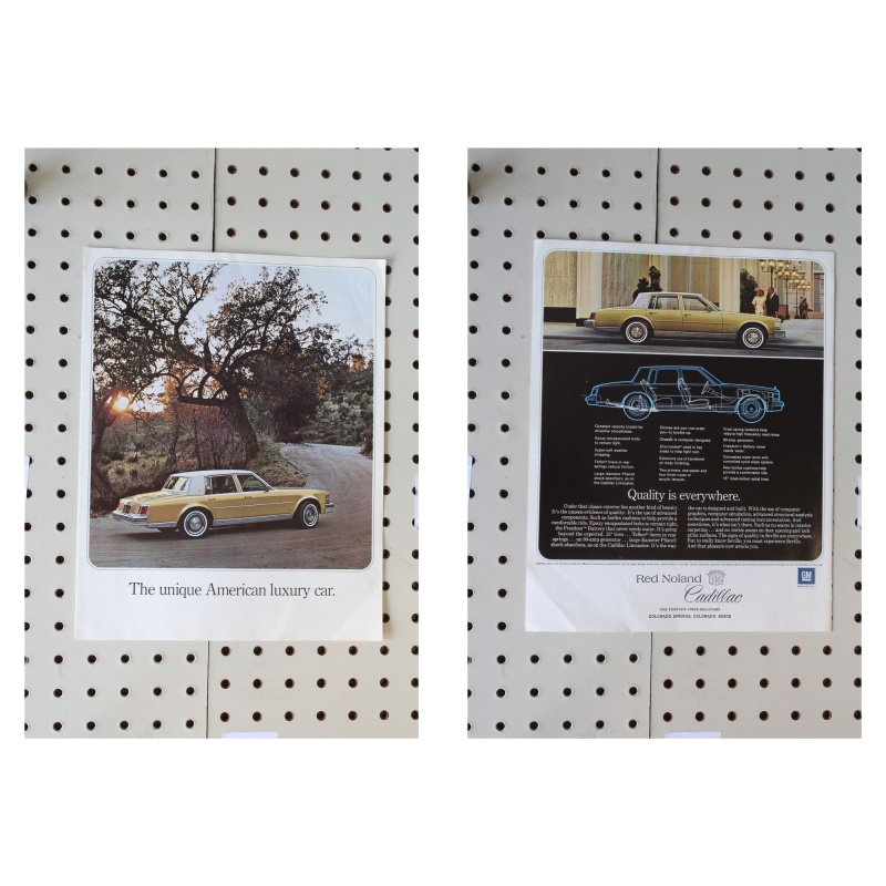 1977 Cadillac Seville Flyer(Bifold) 1970s Red Noland