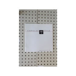 1989 Cadillac  Brochure Style Product Line-Up 22 Pages