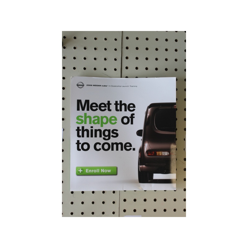 2009 Nissan Cube Custom Fold up cube display