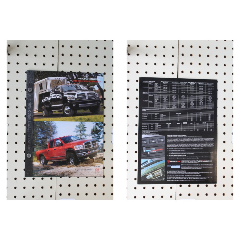 2008 Dodge Ram Flyer(Bifold) Commercial 2500 & 3500 Heavy Duty