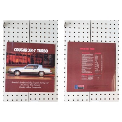 1984 Mercury Cougar Flyer(Bifold) XR-7 Turbo
