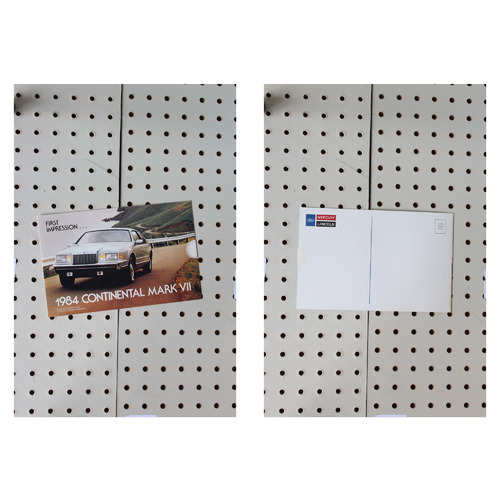 1984 Lincoln Continental Flyer(Single Page) Mark VII