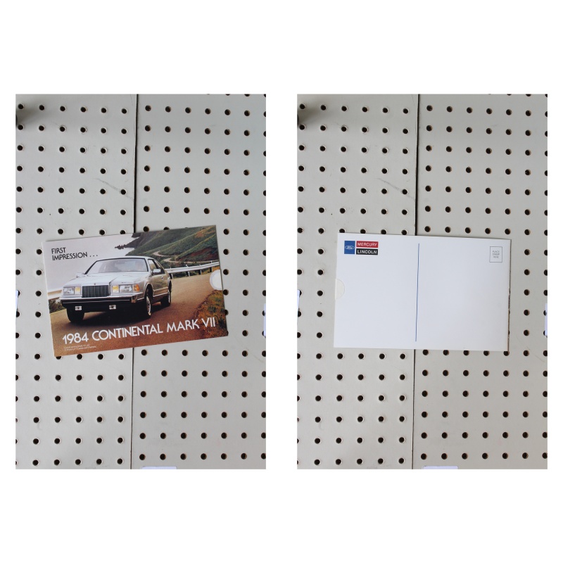 1984 Lincoln Continental Flyer(Single Page) Mark VII