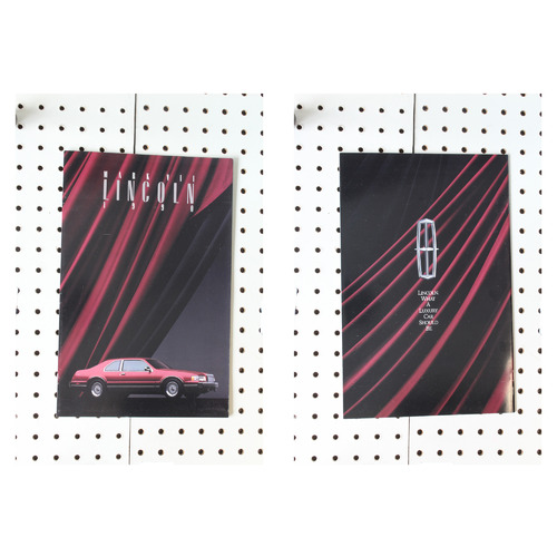 1990 Lincoln Mark VII Brochure  19 Pages