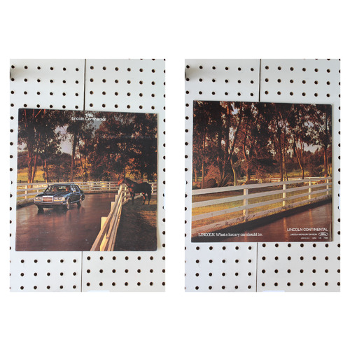 1986 Lincoln Continental Brochure  21 Pages
