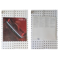 1982 Lincoln Mark VI Brochure  19 Pages